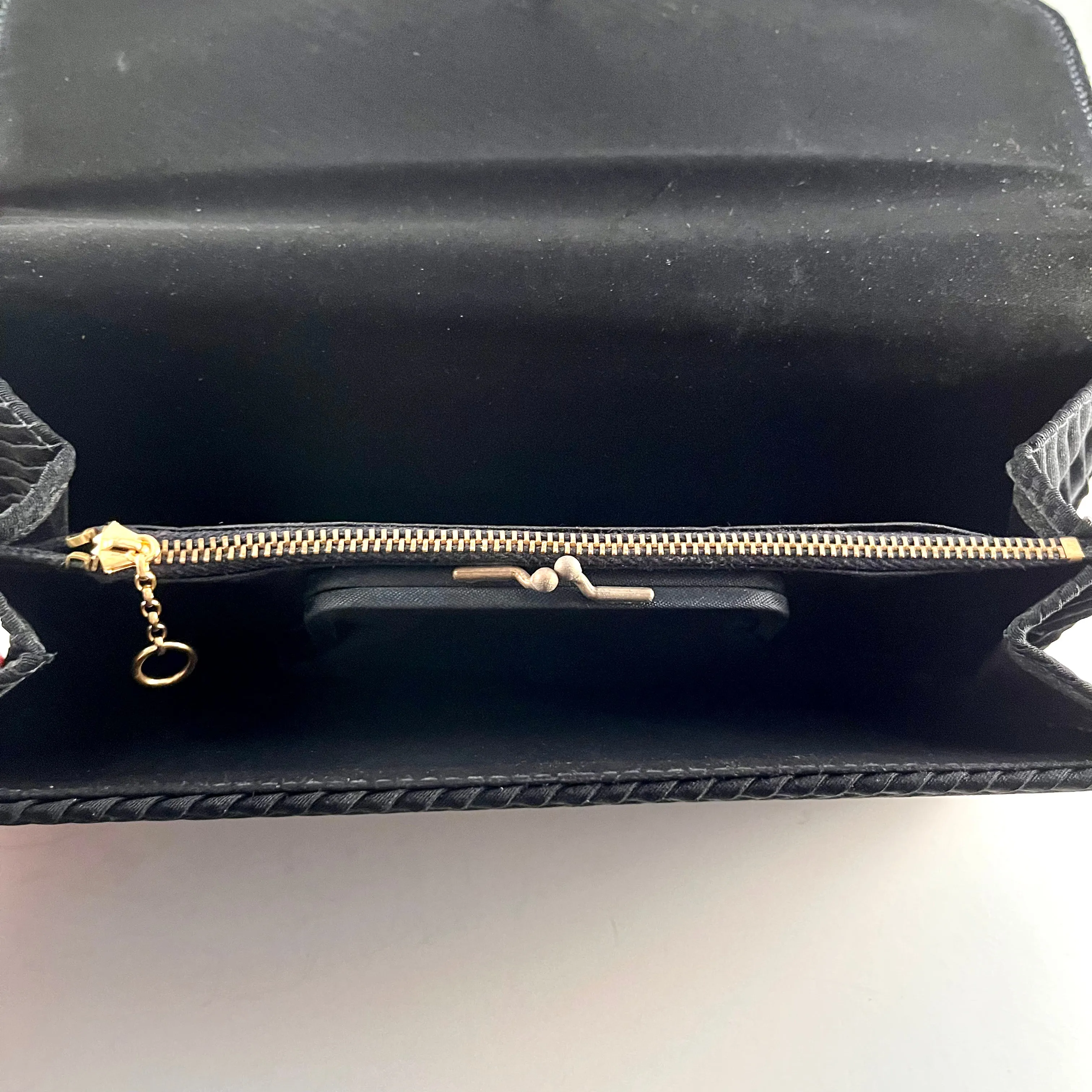 1960s JR U.S.A Black Clutch