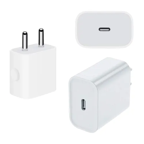 2 in 1 Combo- Apple iPhone 14 Pro Max 20W Power Adapter with Apple Headphone Jack Connector - Mobile Accessories Combo Kits