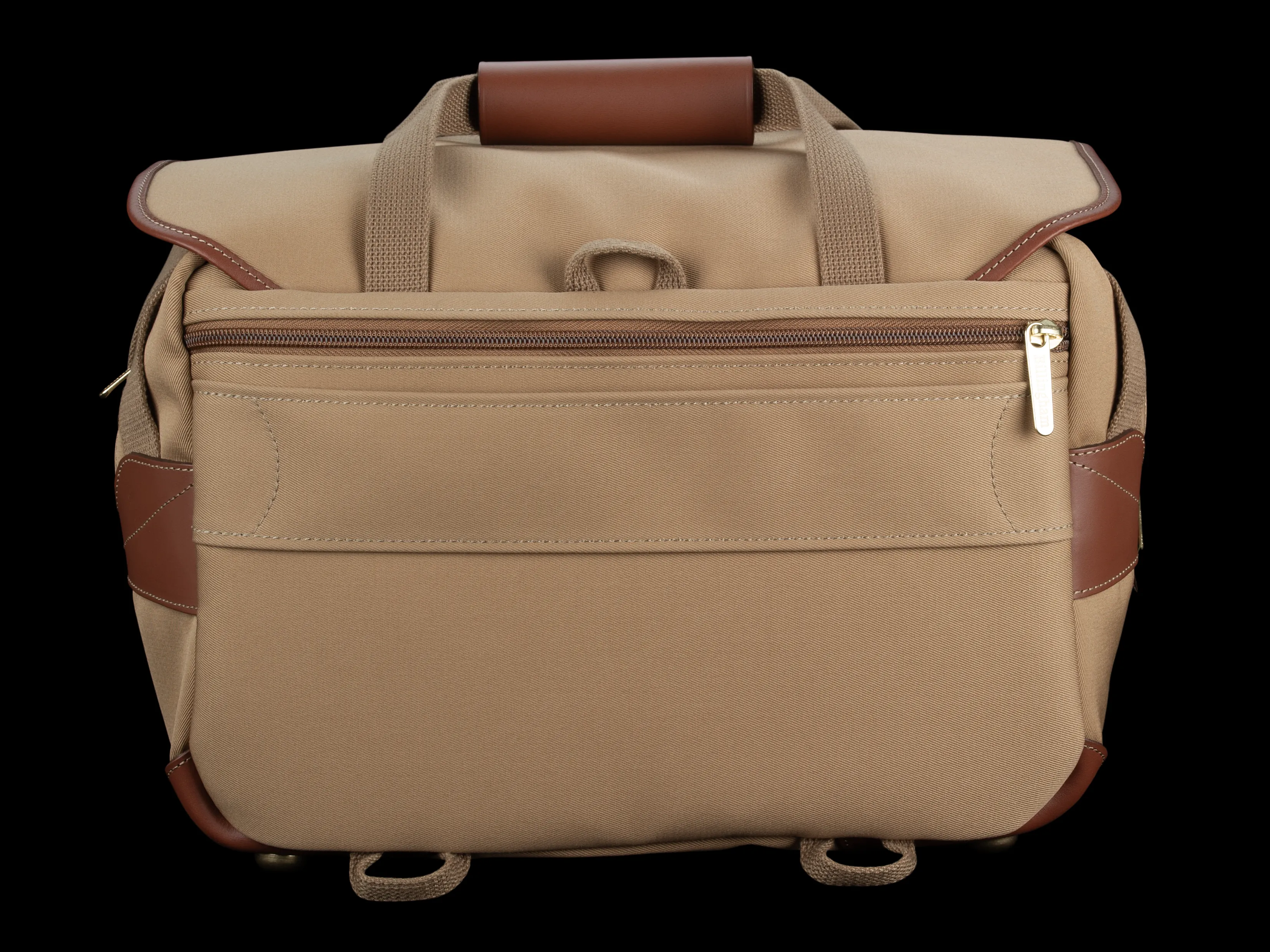 335 MKII Camera/Laptop Bag - Khaki Canvas / Tan Leather