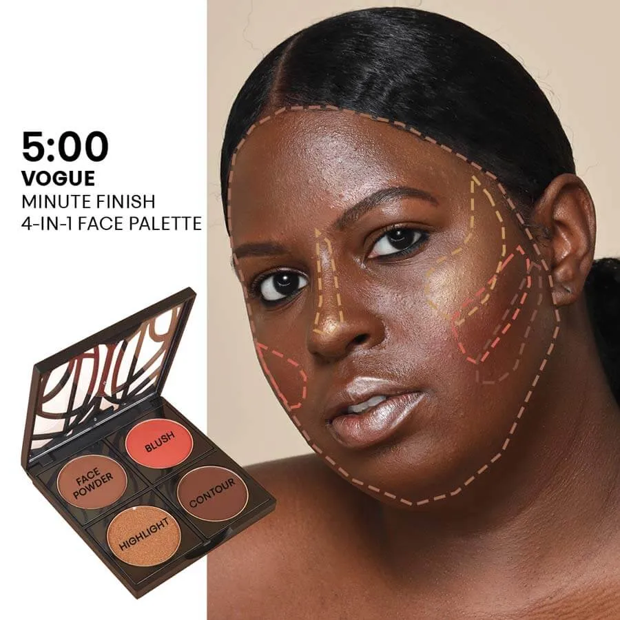 4-in-1 Minute Finish Powder Face Palette