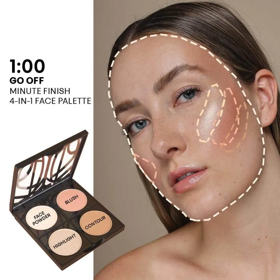 4-in-1 Minute Finish Powder Face Palette