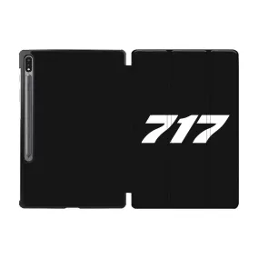 717 Flat Text Designed Samsung Tablet Cases