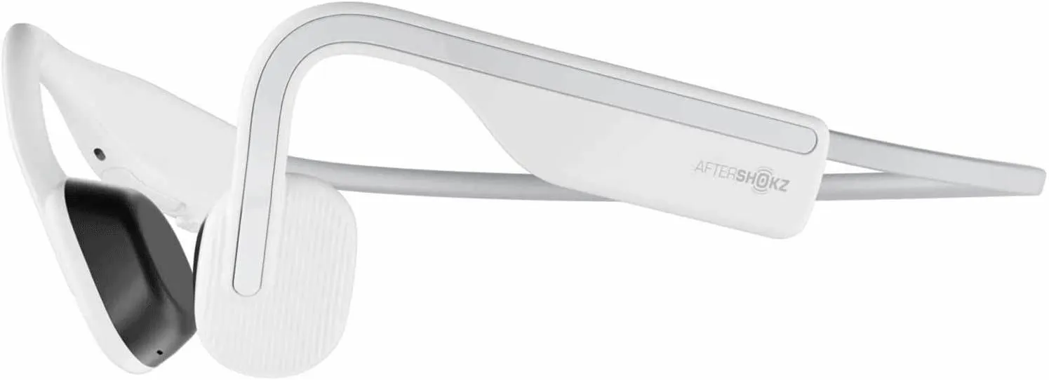 Aftershokz Openmove Bone Conduction Headphones Earphones - Alpine White