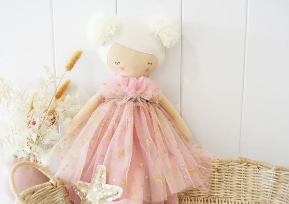 Alimrose Doll | Halle Ballerina 48cm | Fair   Blonde