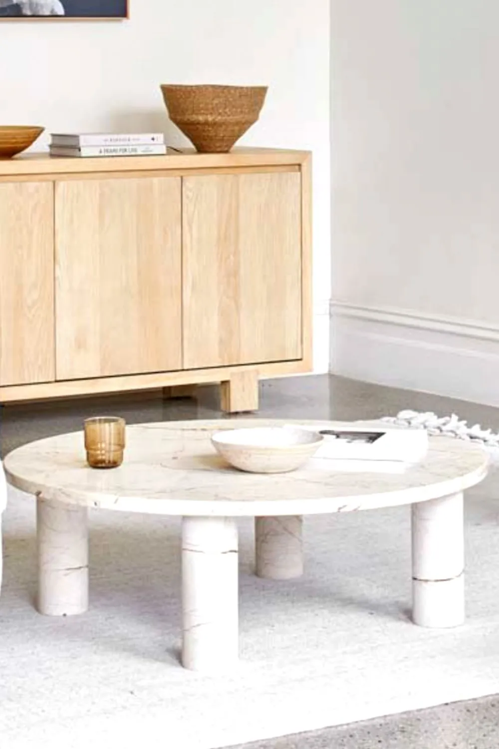 Amara Round Leg Coffee Table