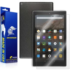 Amazon Fire HD 10 Screen Protector (10.1" - 2015 Edition)   Black Carbon Fiber