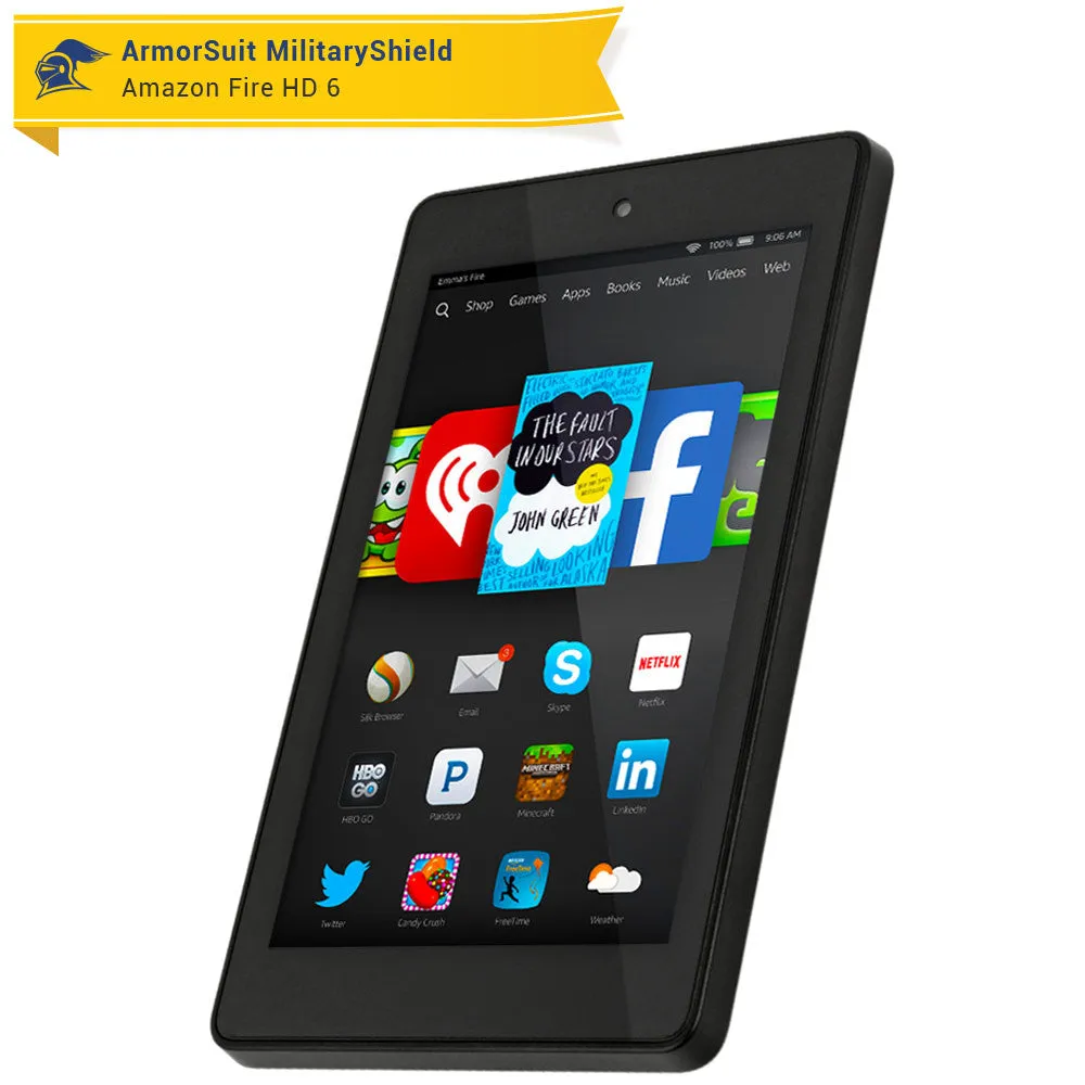 Amazon Fire HD 6 (2014) Screen Protector