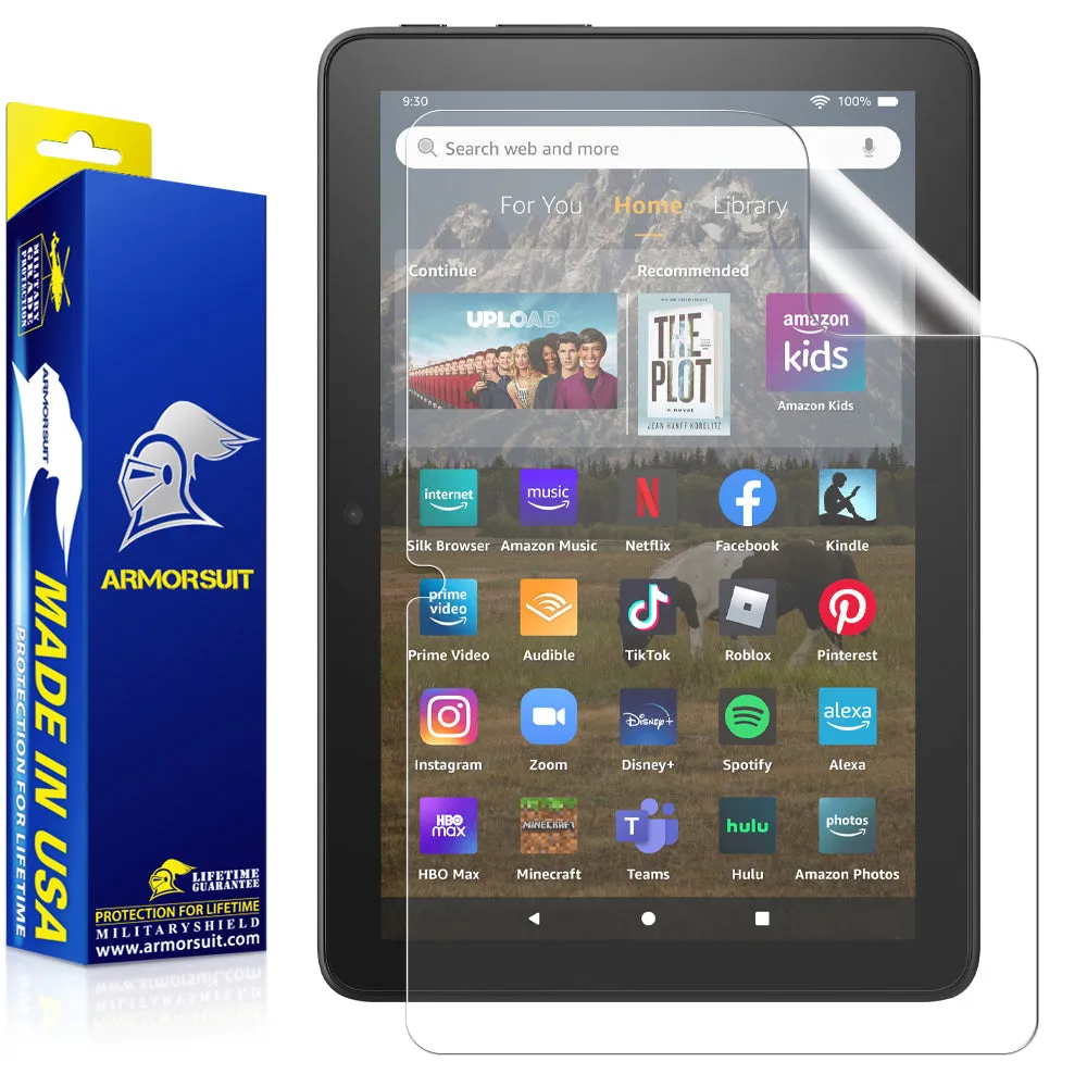 Amazon Fire HD 8 (2022) 12th Generation  Screen Protector - Matte