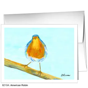 American Robin, Greeting Card (8210A)