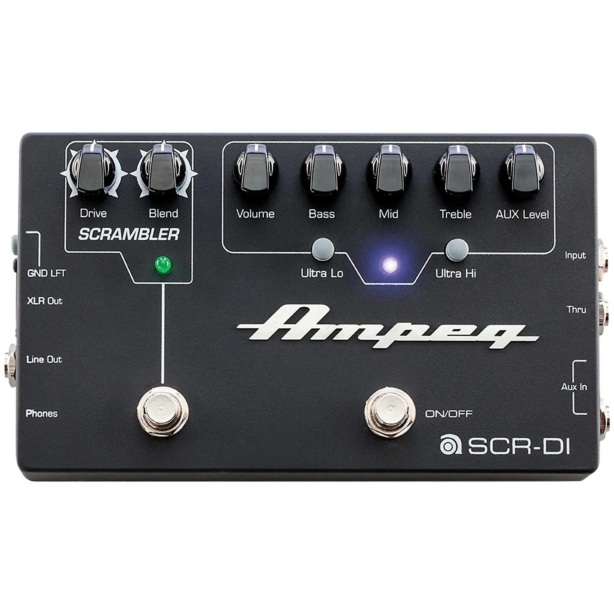 Ampeg SCR-DI Bass DI Preamp with Scrambler Overdrive