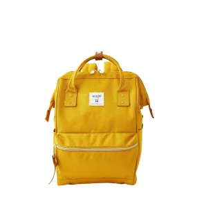 Anello Cross Bottle Backpack Small in Mustard