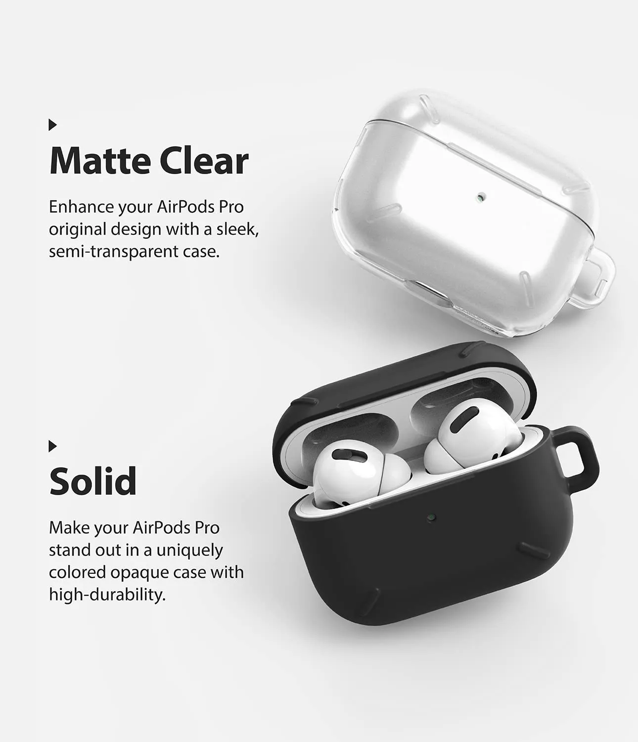 Apple AirPods Pro | Layered case - Black