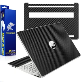 Armorsuit MilitaryShield Carbon Fiber Skin Wrap Film for HP 15-dy2039ms (15.6 inch) Laptop - Anti-Bubble Film