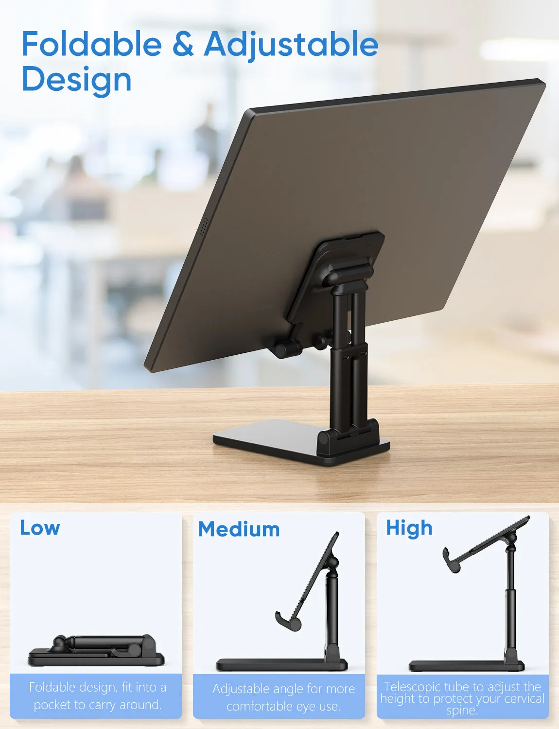 Arzopa Adjustable Tablet Stand