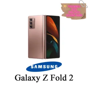 ASK PRICE PREOWNED Samsung Galaxy Z Fold 2 12GB 256GB F916B Bronze (Set Only)