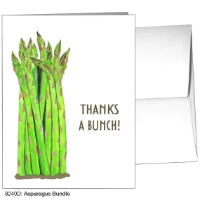 Asparagus Bundle, Greeting Card (8240D)