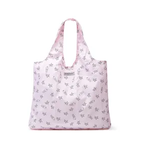 Baa Baa Sheepz Reusable Shopping Bag Small Star & Sheepz Pink