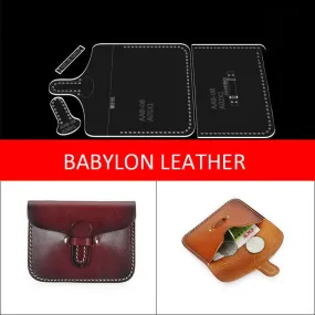 BABYLON™ Coin Purse Leather Craft Pattern AAB-08