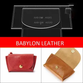 BABYLON™ Leathercraft Coin Purse Making Pattern AAB-398