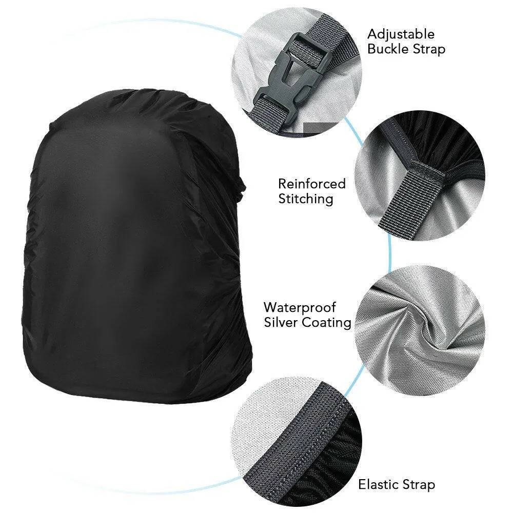 Backpack Cover Women Men Waterproof Bag Rain Cover For Cycling Camping Hiking Mountaineering Running Fishing