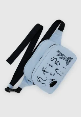 Baggu Fanny Pack Embroidered Ballet Icons