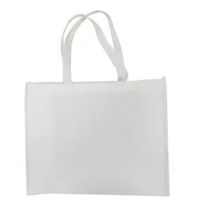 Bags - Shopping Bag with Gusset - Fibre Paper - 40cm x 32cm - Short Handles