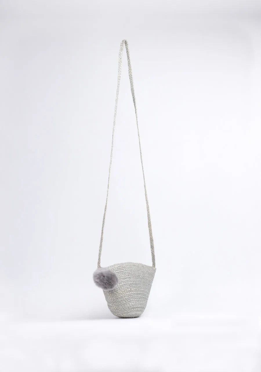 Bangkok Craft - Sisal Shoulder Bag (Grey)