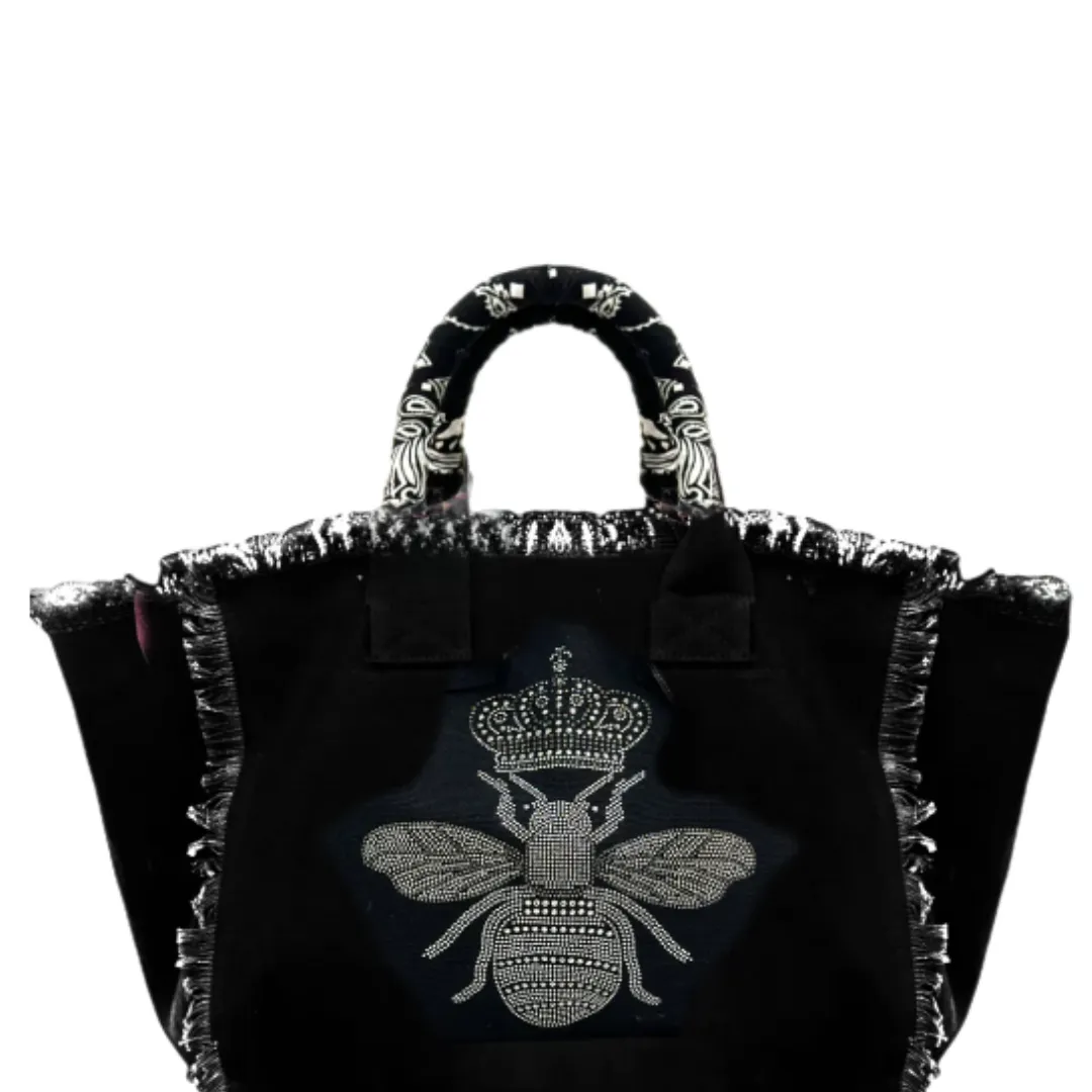 Bee Fringe Canvas Bag