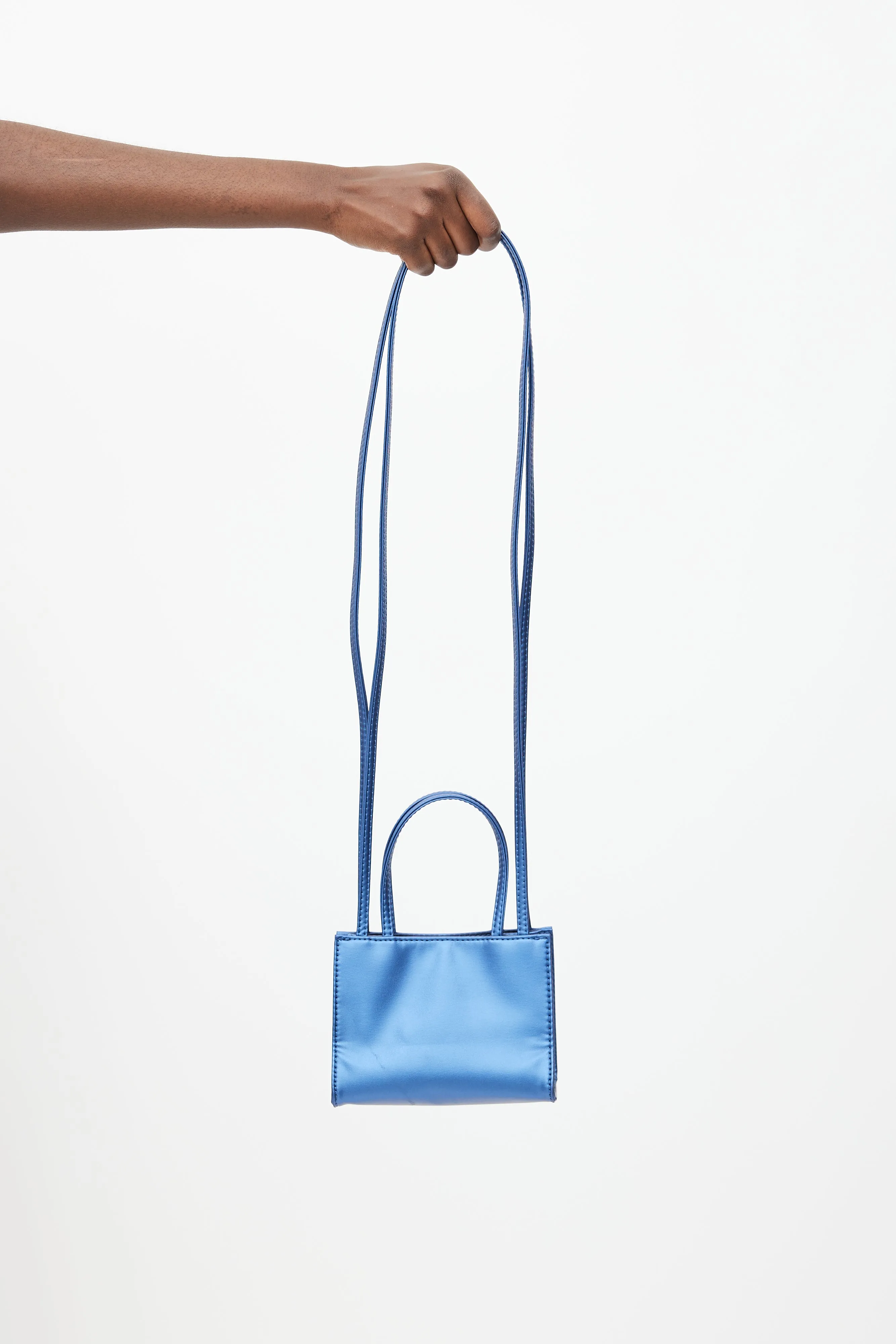 Blue Cobalt Small Shopping Bag