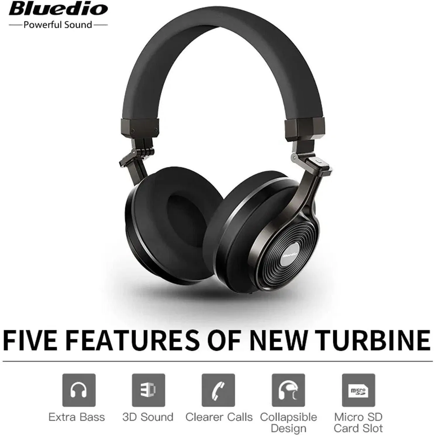 Bluedio T3 Plus Bluetooth