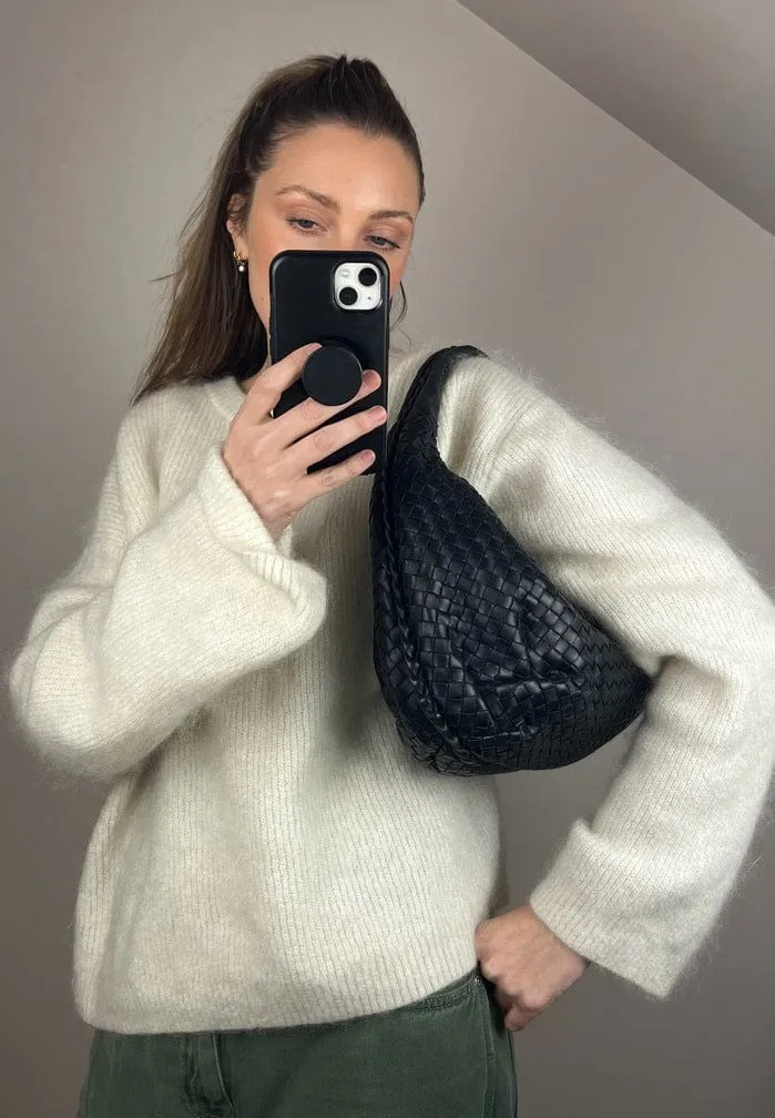 Bottega Veneta Intrecciato Hobo Shoulder Bag