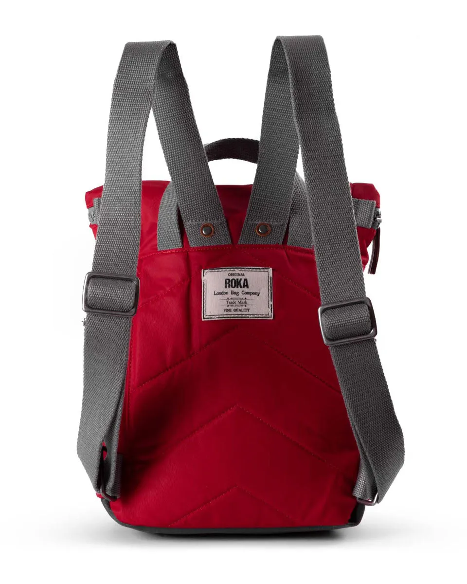 Canfield B Sustainable Rucksack Cranberry