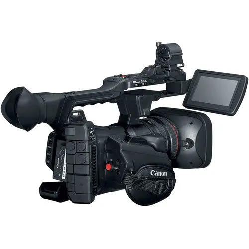 Canon XF705 4K 1&quot; Sensor XF-HEVC H.265 Pro Camcorder NTSC/PAL with Arco Video Bag | Vidpro XM-55 Microphone &amp; Sony MDR-7506 Headphone Bundle