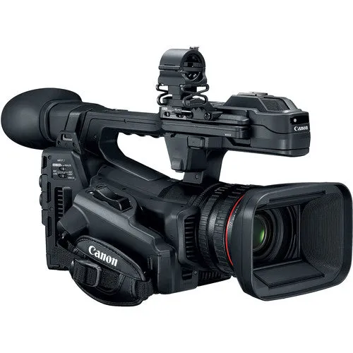 Canon XF705 4K 1&quot; Sensor XF-HEVC H.265 Pro Camcorder NTSC/PAL with Arco Video Bag | Vidpro XM-55 Microphone &amp; Sony MDR-7506 Headphone Bundle