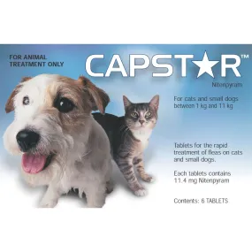 Capstar Cats & Small Dogs under 11kg 6pk