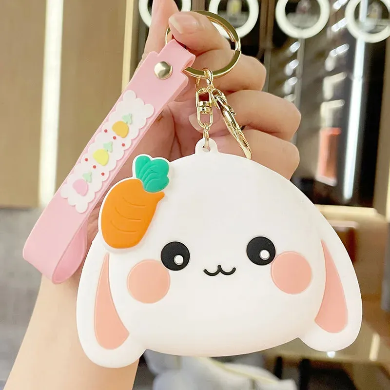 Carrot Bunny Coin Purse