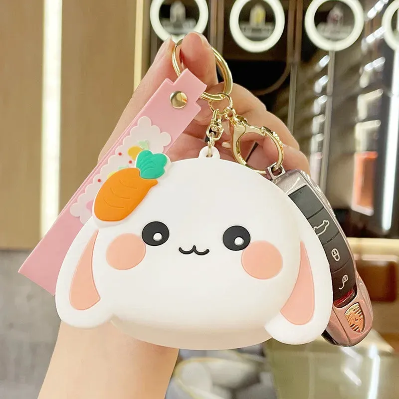 Carrot Bunny Coin Purse