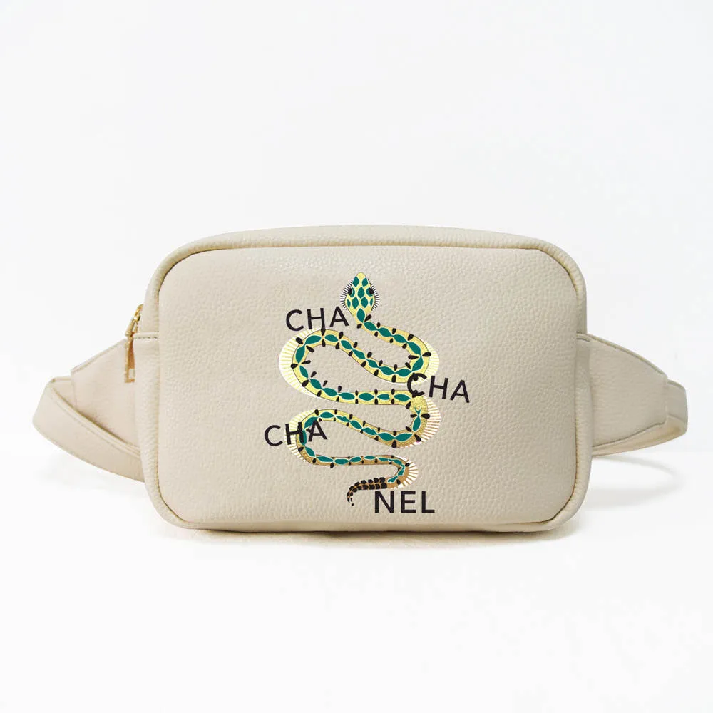 Cha Cha Snake Vegan Leather Fanny Waist Pack - Assorted Colors