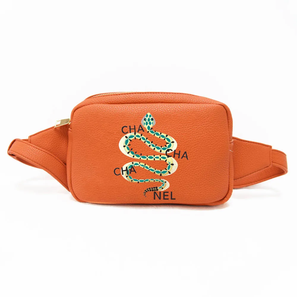 Cha Cha Snake Vegan Leather Fanny Waist Pack - Assorted Colors