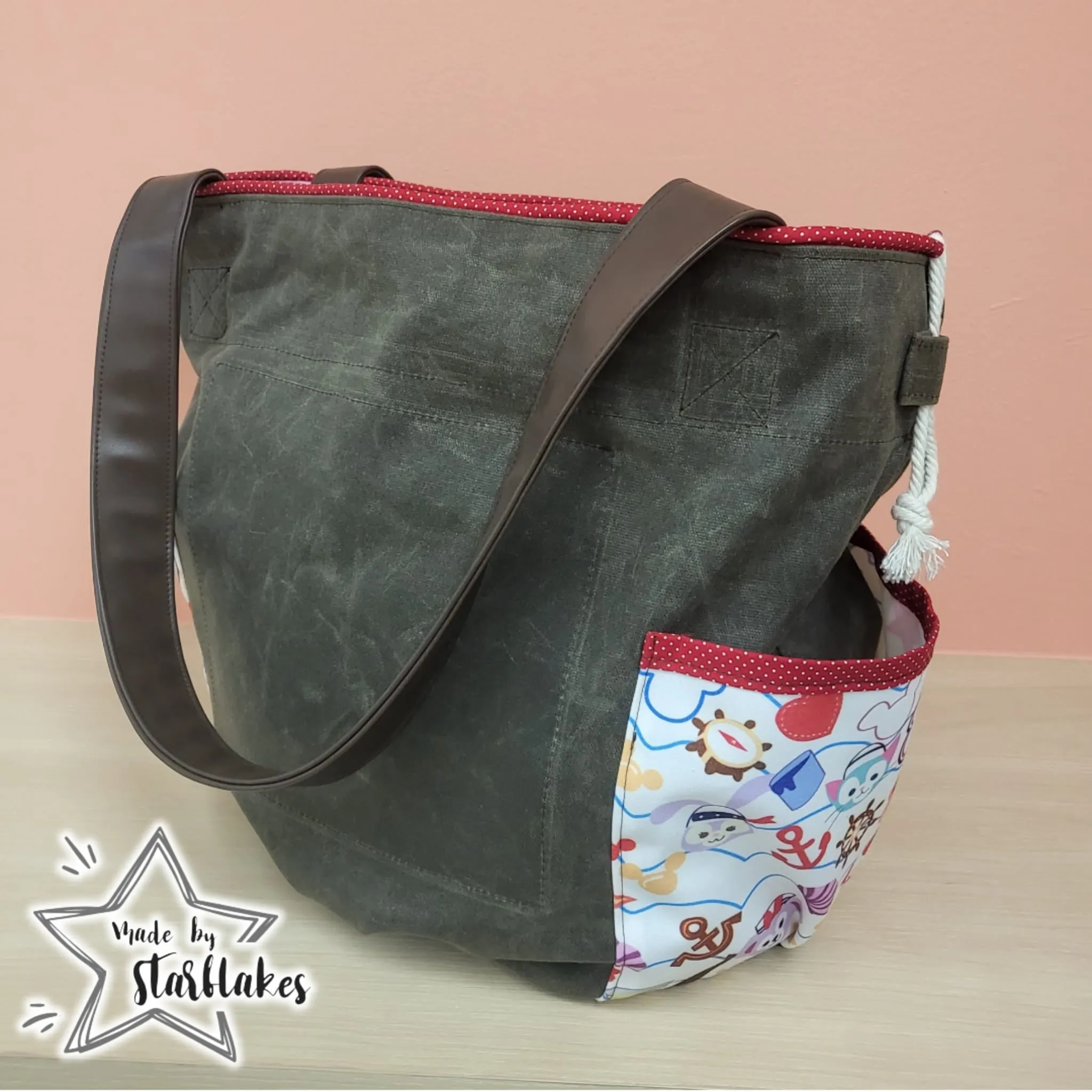 Charley Slouchy Bucket Bag (PDF Pattern w/Video Tutorial)