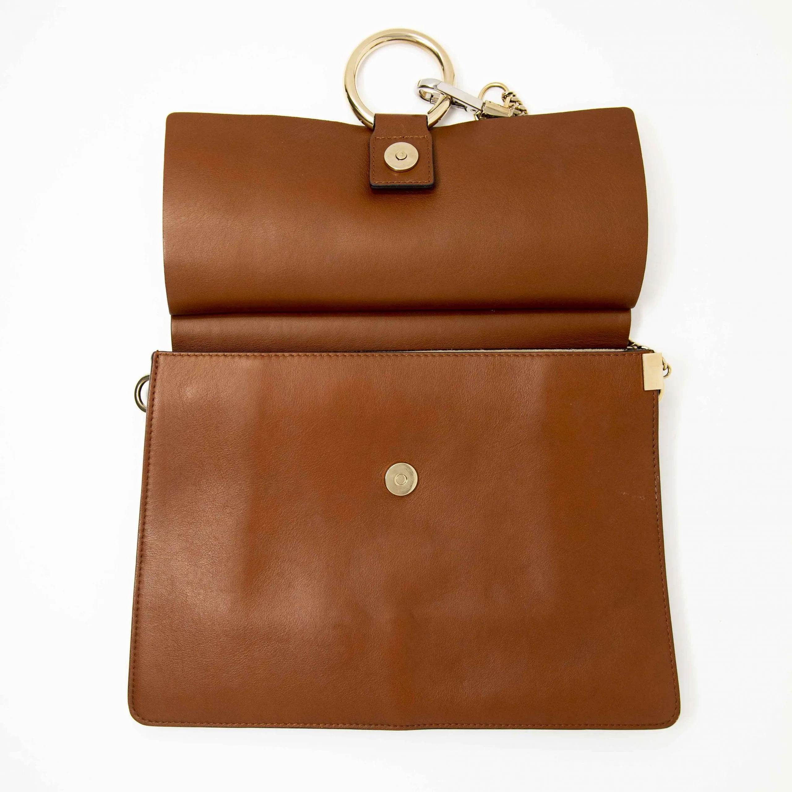 Chloe Brown Medium Faye Bag