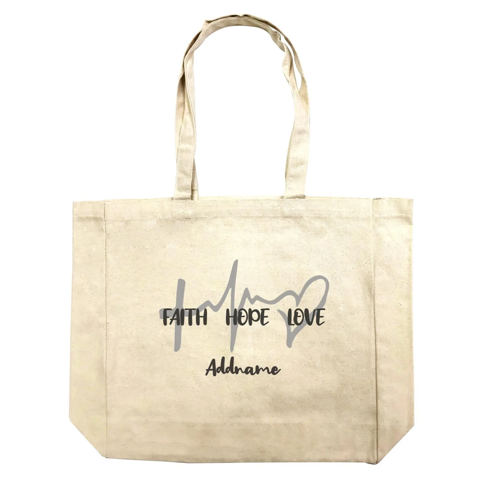 Christian Series Faith Hope Family Faith Hope Love Addname Shopping Bag