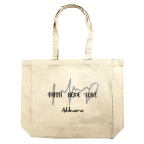 Christian Series Faith Hope Family Faith Hope Love Addname Shopping Bag