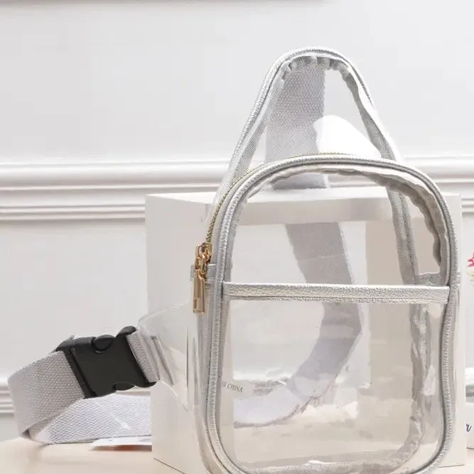 Clear Stadium Sling Bag