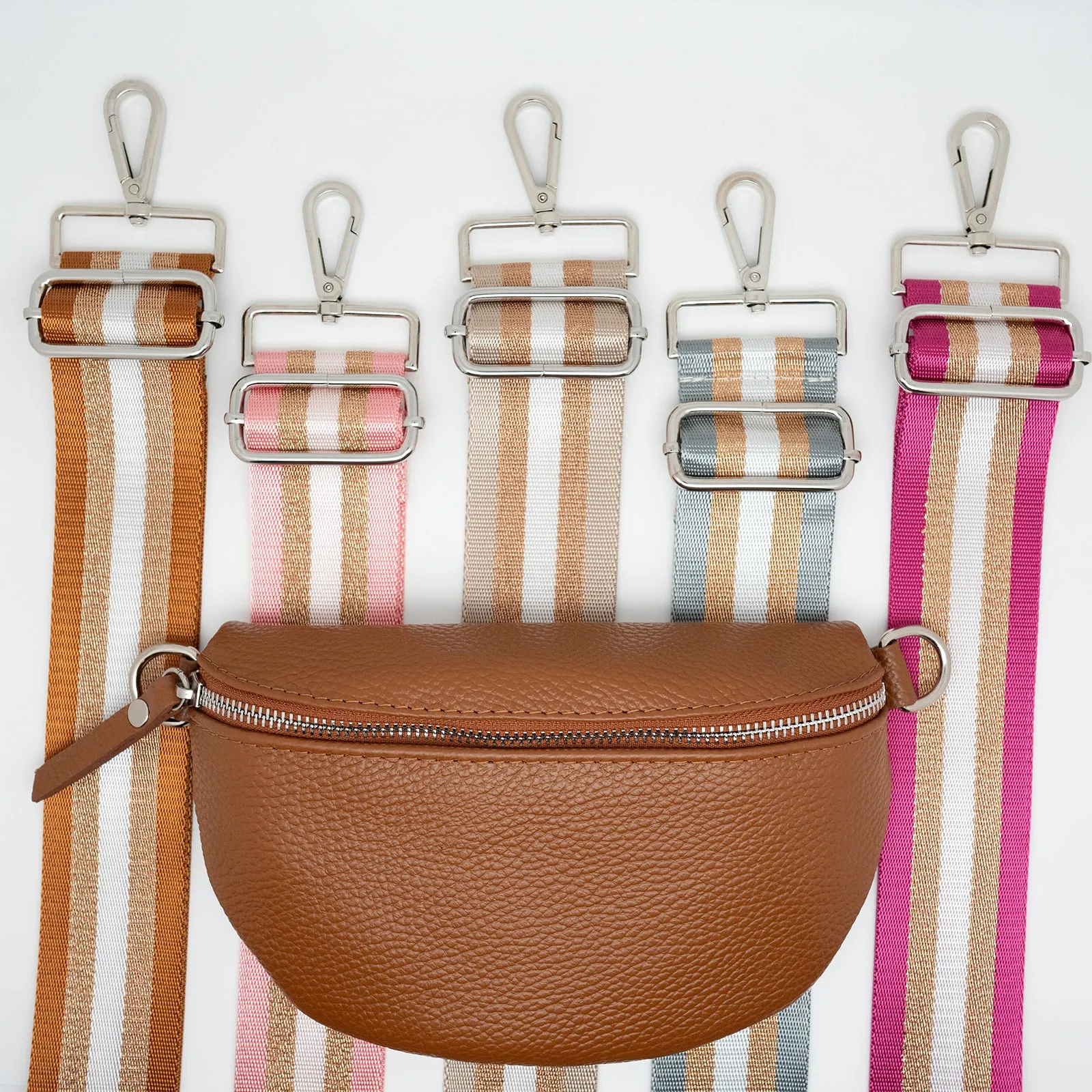 Cognac Crossbody Bag