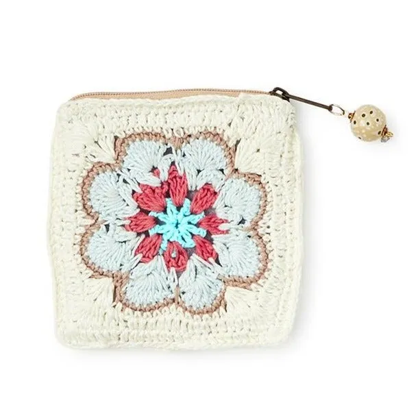 Cotton Crochet Coin Purse