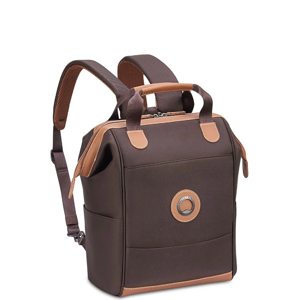 Delsey Chatelet Air 2.0 14" Laptop Tote Backpack - Chocolate