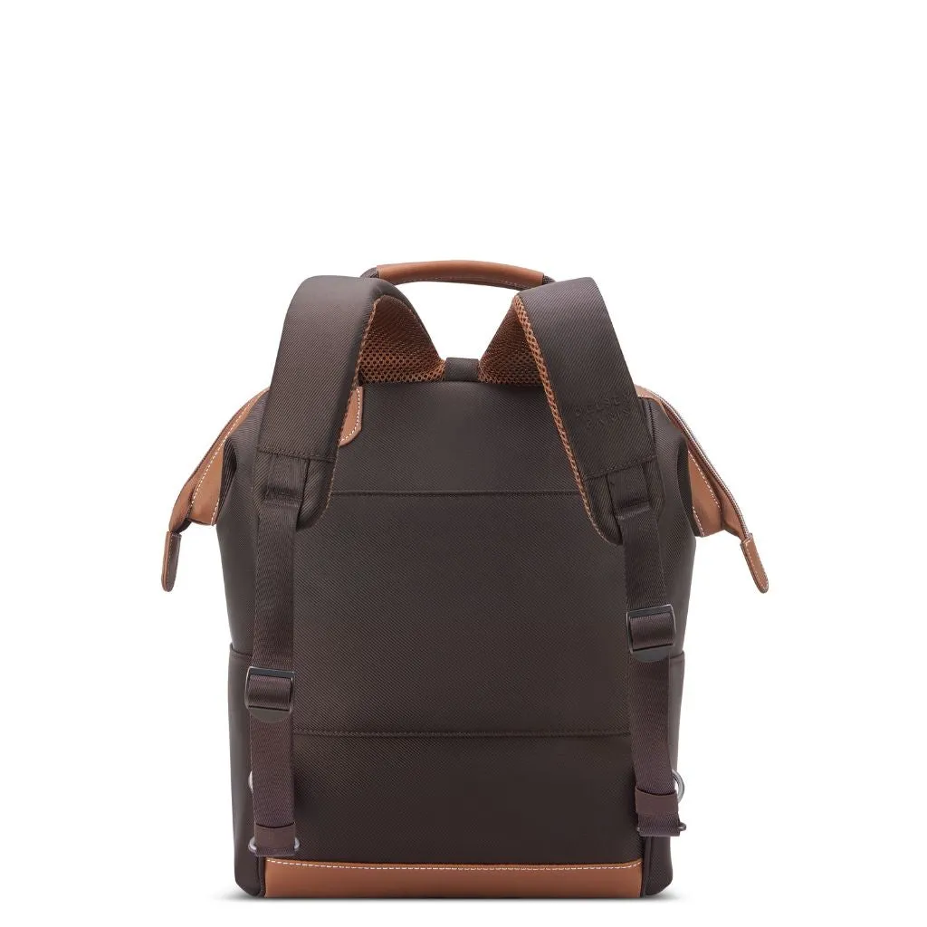 Delsey Chatelet Air 2.0 14" Laptop Tote Backpack - Chocolate