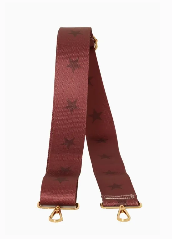 Dusty Mauve Block Star Bag Strap