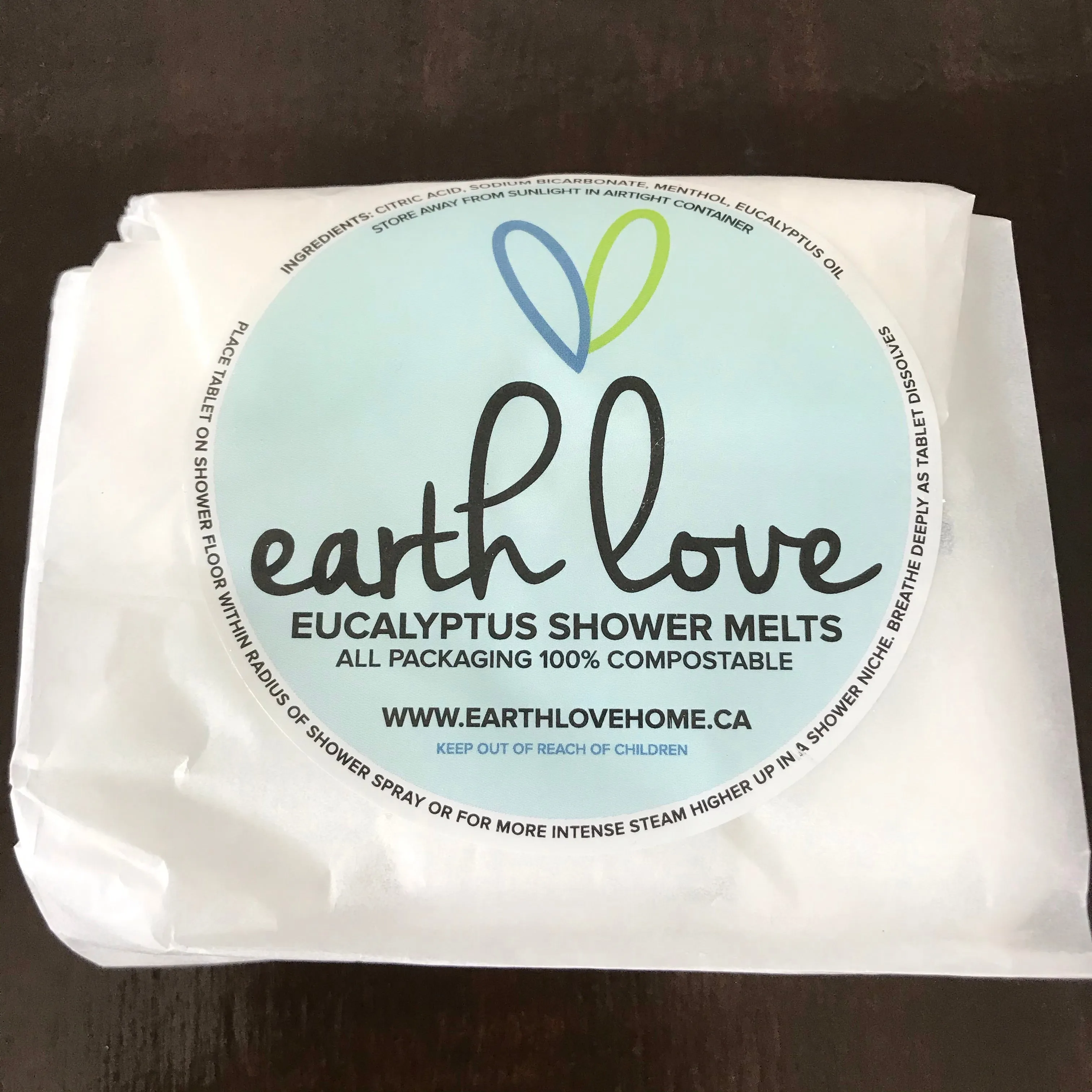 Earth Love Eucalyptus Shower Melts